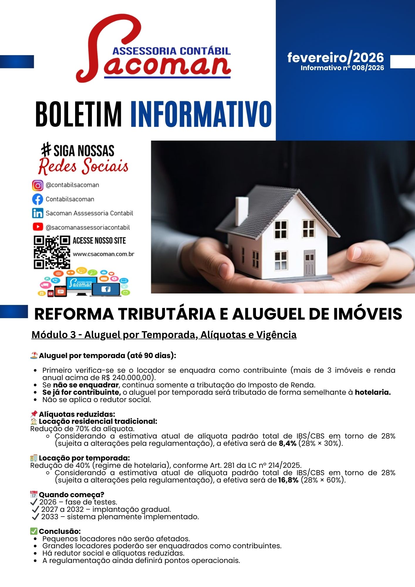 Read more about the article Boletim Informativo 008-2026