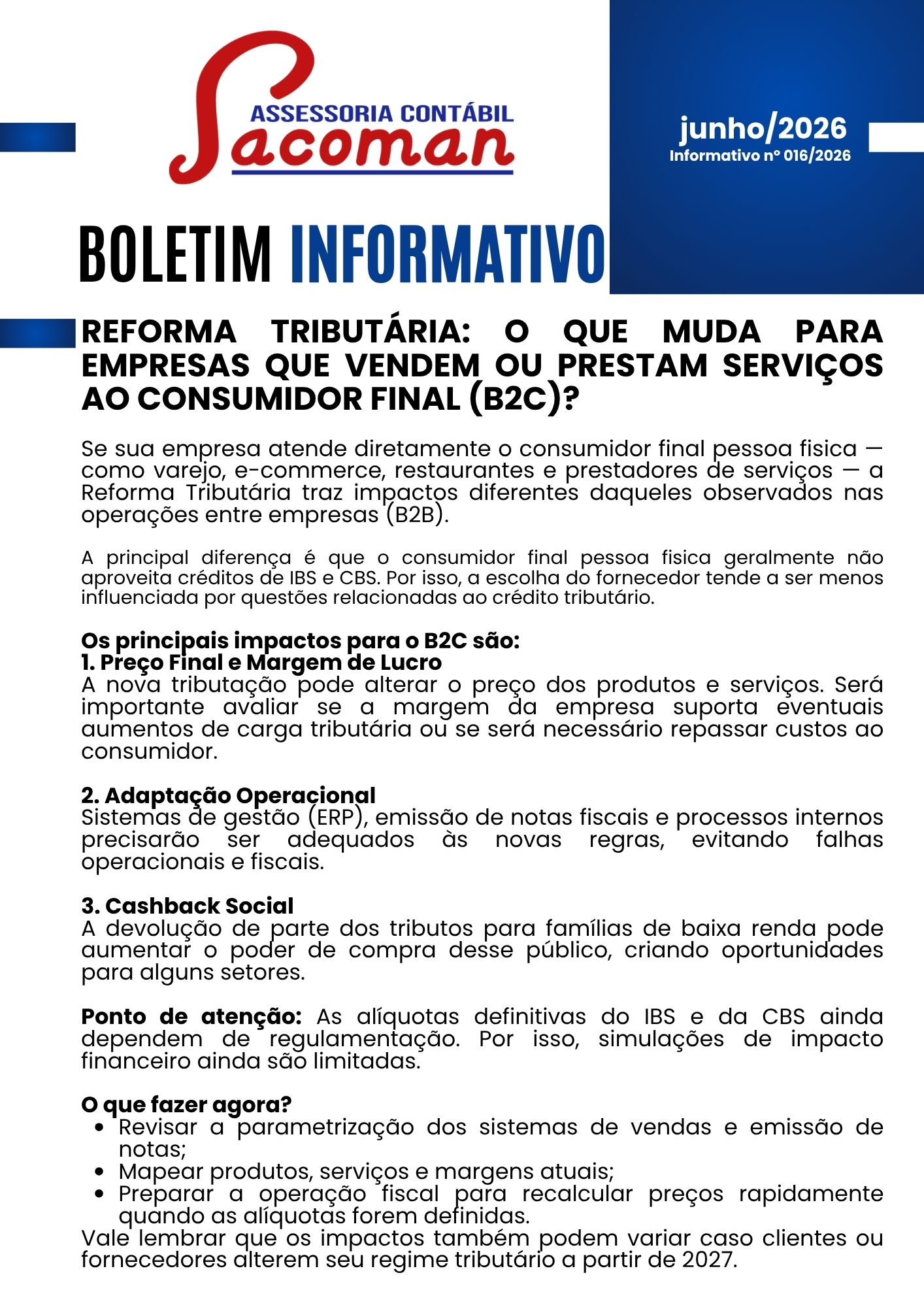 Read more about the article Boletim Informativo 016-2026