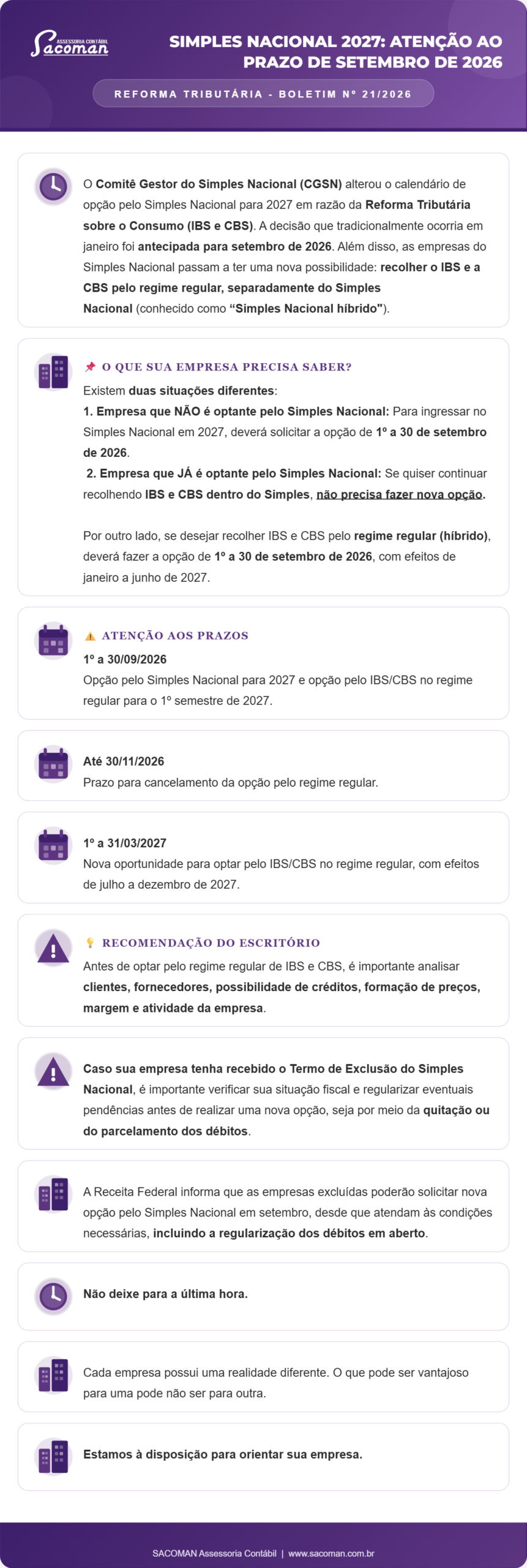 Read more about the article Boletim Informativo 021-2026